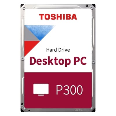 TOSHIBA【桌上型】P300 3.5吋 1TB 7200 RPM/64MB (HDWD110UZSVA)