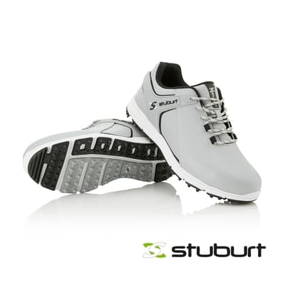 stuburt 英國百年高爾夫球科技防水練習鞋EVOLVE 3.0 SPIKELESS SBSHU1128(淺灰)