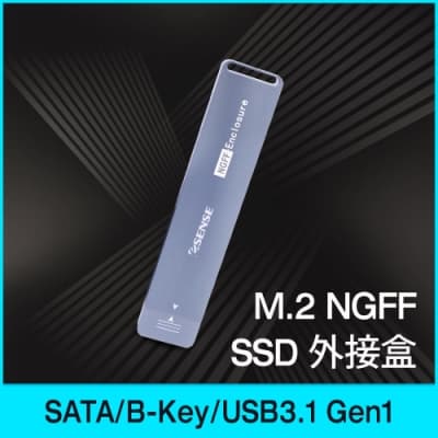 Esense M.2 NGFF SSD 外接盒(SATA)(07-EMS002)