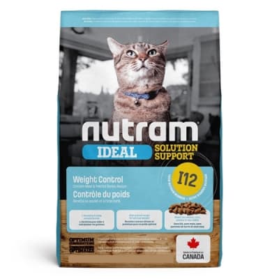 NUTRAM 紐頓 I12 體重控制 雞肉+豌豆 成貓糧 2kg