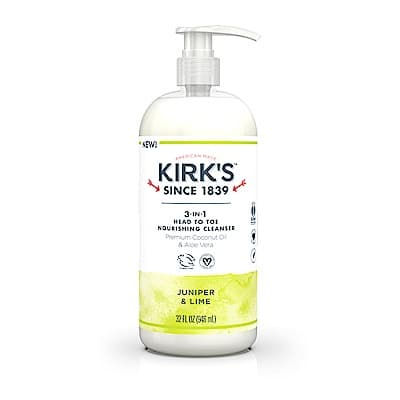 Kirks Natural 柯氏經典 – 全身沐浴洗髮精- 嫩嫩萊姆杜松 946mL