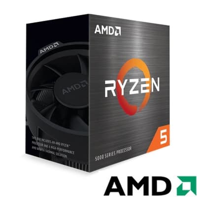 AMD Ryzen 5-4500 3.6GHz 6核心 中央處理器