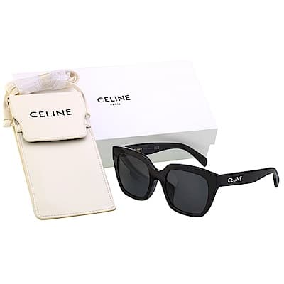 CELINE 廣告款 太陽眼鏡(黑色)CL40198F