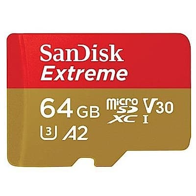 SanDisk 64G 160MB/s Extreme microSDXC U3 A2 V30 記憶卡