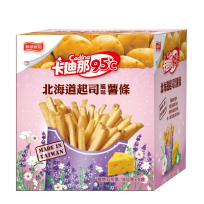 卡迪那 95℃薯條-北海道起司風味(18gx5包)