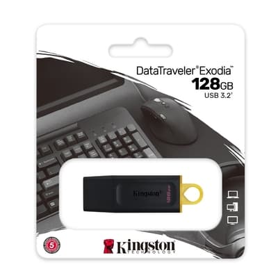 金士頓 Kingston DataTraveler Exodia USB3.2 128GB 隨身碟  DTX/128GB