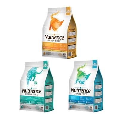 Nutrience 紐崔斯 GRAIN FREE無穀養生貓1.13kg 三款任選