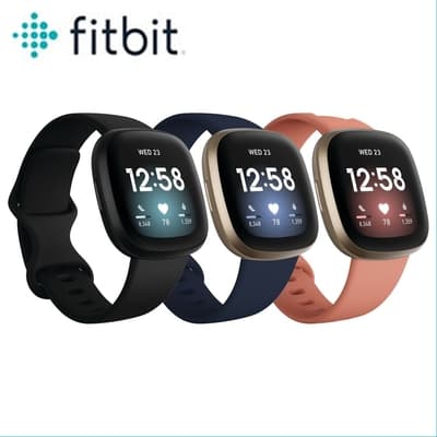 Fitbit  Versa 3  智慧手錶  運動手錶  GPS 血氧偵測  (公司貨)