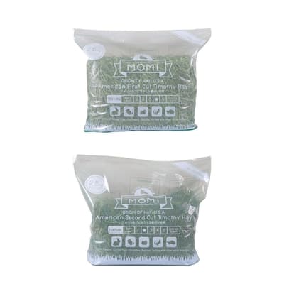 MOMI摩米-美國特級提摩西草 第一割/第二割 10kg/5.5lbs*4packs (購買二件贈送全家禮卷100元*1張)