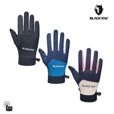 【BLACKYAK】YAK全指手套(粉紅/海軍藍/黑色)-春夏 | 透氣 耐磨 防滑 手套 | BYAB1NAN04