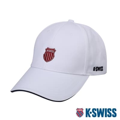 K-SWISS CT Baseball Cap運動棒球帽-白