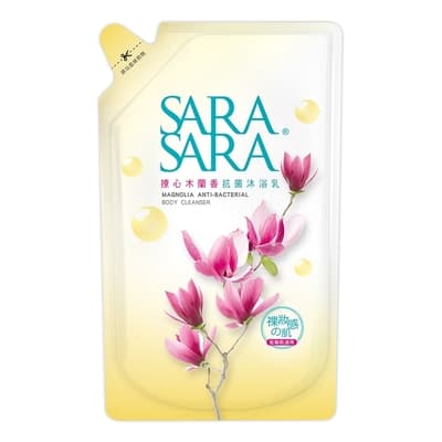 莎啦莎啦 撩心木蘭香抗菌沐浴乳-補充包800g