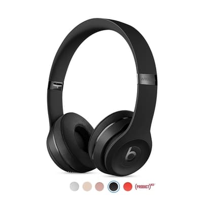 Beats Solo3 Wireless 無線頭戴式耳機-NEW黑包裝(原廠公司貨)