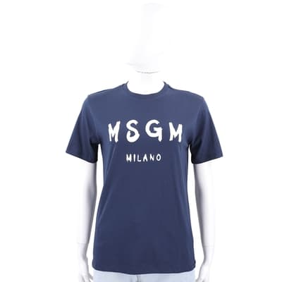 [精品服飾限降] MSGM 童裝 油漆塗鴉字母純棉短袖TEE T恤-多色可選