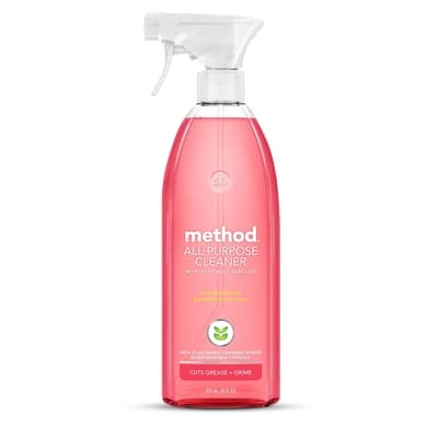 Method美則全效多功能清潔劑 – 粉紅葡萄柚828ml (廚房烤爐、烤箱、微波爐 腳踏車 玩具)
