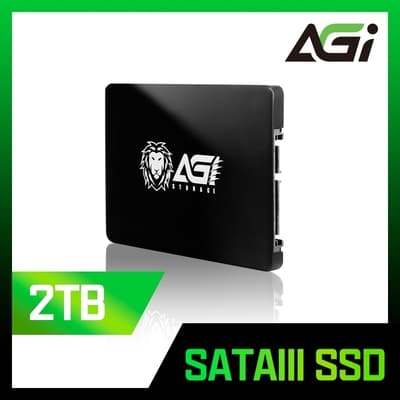 AGI亞奇雷 AI188 2TB 2.5吋 SATA3 SSD 固態硬碟