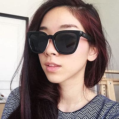 FENDI-時尚太陽眼鏡(黑配粉色)