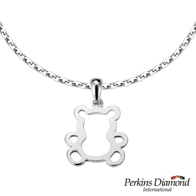 PERKINS 伯金仕 - 品牌熊系列 925純銀項鍊