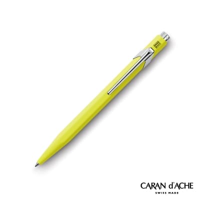 CARAN dACHE 卡達 - Office│line 849系列 螢光黃 原子筆