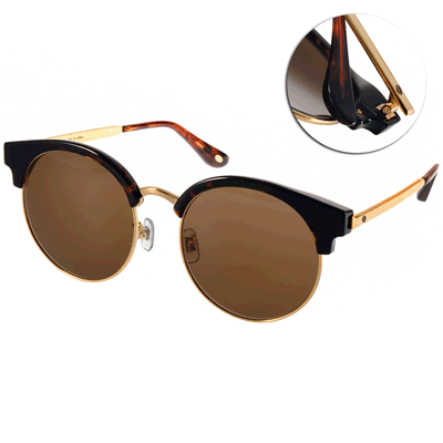 Go-Getter太陽眼鏡 韓系貓眼款/琥珀棕-金#GS4005 C05