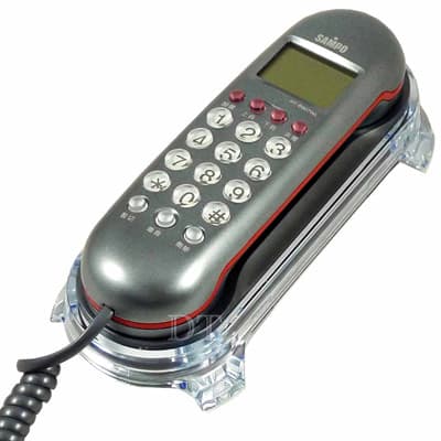 SAMPO聲寶來電顯示有線電話HT-B907WL (深鐵灰)