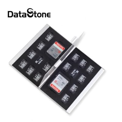 Datastone 18片裝雙層多功能記憶卡鋁合金收納盒(2SD+16TF)