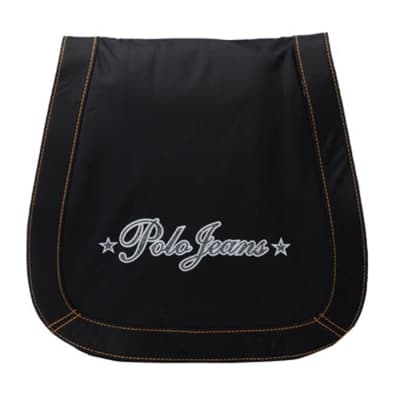 Polo Ralph Lauren 字母防水布面側背袋(黑)